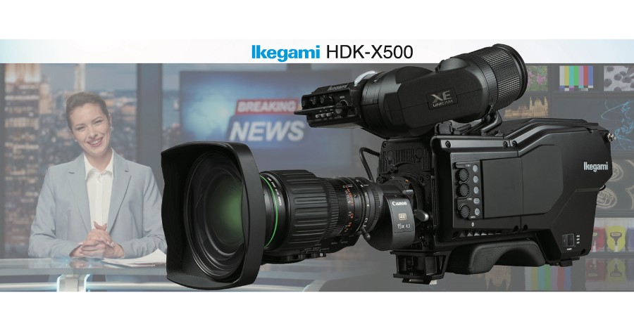 Ikegami Announces New HDK-X500 3-CMOS HD Camera, OCP-500 Operation Control Panel and Video Monitors.