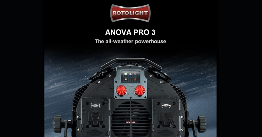CALPRO: Rotolight ANOVA PRO 3 - Εργαλείο Πανίσχυρου Φωτισμού Παντός Καιρού.