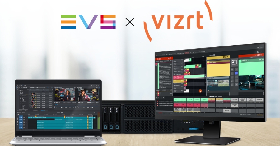 Vizrt and EVS extend strategic technical partnership, driving innovation in Newsroom Playout Automation and Control.