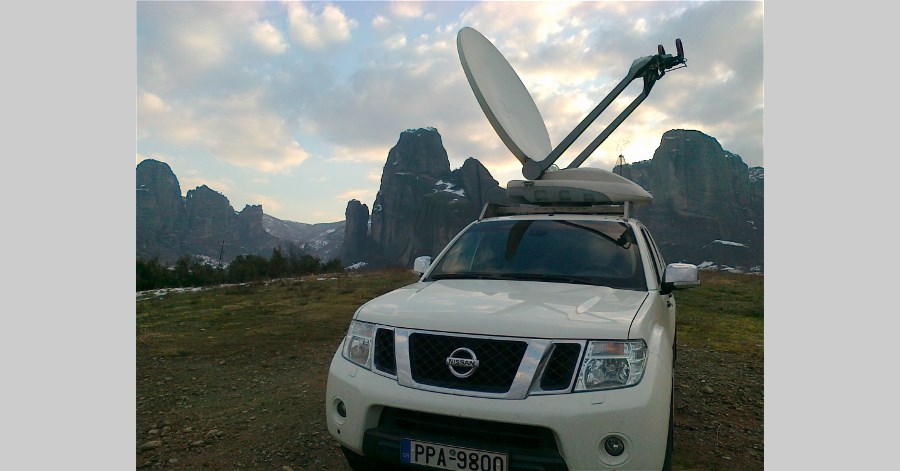 Regional TV Station THESSALIA TV upgraded its DSNG Vehicle in Full HD!